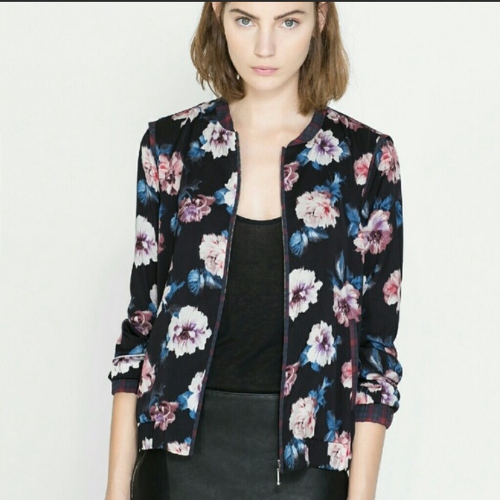 Zara Floral Jacket